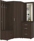 Миниатюра изображения товара Секция в прихожую Интермебель Визит-2 (дуб венге)