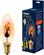 Миниатюра изображения товара Лампа Uniel Свеча IL-N-C35-3/RED-FLAME/E14/CL / UL-00002981