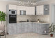 Миниатюра изображения товара Кухонный гарнитур Интерлиния Мила Лайт 1.88x2.6 правая (вудлайн кремовый/бетон/бискайская сосна)