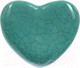 Миниатюра изображения товара Ручка для мебели Blumen Haus Сердце / 66162 (бирюзовый)