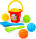 Миниатюра изображения товара Набор игрушек для песочницы Полесье №142 / 2906