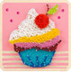 Миниатюра изображения товара Набор для творчества «изонить» Woody Цвик-Арт. Капкейк / 03342