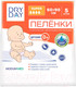 Миниатюра изображения товара Набор пеленок одноразовых детских Modum Dry Day Super 0+ 60x90 (5шт)