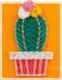 Миниатюра изображения товара Набор для творчества «изонить» Woody Цвик-Aрт. Кактус Ямайка / 03304