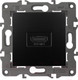 Миниатюра изображения товара Розетка ЭРА Elegance 14-3114-05 / Б0034336 (антрацит)