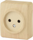 Миниатюра изображения товара Розетка ЭРА Эксперт 11-2201-11 / Б0031553 (сосна)