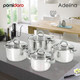 Миниатюра изображения товара Набор кастрюль Pomi d'Oro Adelina / P-640363