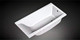 Миниатюра изображения товара Ванна из искусственного мрамора Belux Импульс 1700 (с ножками)