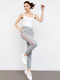 Миниатюра изображения товара Брюки спортивные Mark Formelle 382312 (р.170/176-90, серый меланж 4425В/пепел розы)