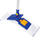 Миниатюра изображения товара Швабра OfficeClean Professional (телескопическая ручка, пласт держ 40см, насадка моп микрофибра/абразив карман)