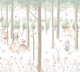 Миниатюра изображения товара Фотообои листовые Vimala Звери в лесу (270x300)