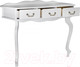 Миниатюра изображения товара Консольный столик Мебелик Берже 6 (белый ясень)