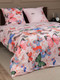 Миниатюра изображения товара Комплект постельного белья Amore Mio Мако-сатин Butterflies Микрофибра Евро / 93794 (розовый)
