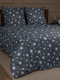 Миниатюра изображения товара Комплект постельного белья Amore Mio Мако-сатин Stars Микрофибра 2сп 24474 / 93805 (серый/белый)