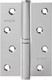 Миниатюра изображения товара Петля дверная Apecs 100x70-B-Steel-CR-L (хром)