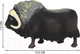 Миниатюра изображения товара Фигурка коллекционная Masai Mara Мир диких животных. Овцебык / MM211-103