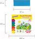 Миниатюра изображения товара Пластилин Юнландия Веселый шмель / 106431 (12цв)