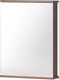 Миниатюра изображения товара Шкаф с зеркалом для ванной Акваль Джиа 50 / ДЖИА.04.50.00.L