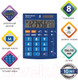 Миниатюра изображения товара Калькулятор Brauberg Ultra-08-BU / 250508 (синий)