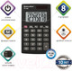 Миниатюра изображения товара Калькулятор Brauberg PK-408-BK / 250517 (черный)