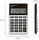 Миниатюра изображения товара Калькулятор Brauberg PK-608 / 250518 (серебристый)