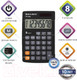 Миниатюра изображения товара Калькулятор Brauberg PK-865-BK / 250524 (черный)