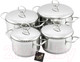 Миниатюра изображения товара Набор кастрюль Кухар Лотос Классика КЛ1-004М