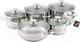 Миниатюра изображения товара Набор кухонной посуды Кухар Лотос Традиция КЛ2-005СП