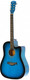 Миниатюра изображения товара Акустическая гитара Elitaro E4110 BLS (синий)