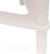 Миниатюра изображения товара Стойка для одежды Мебелик Костюмная с сиденьем В 26Н (белый)