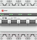 Миниатюра изображения товара Выключатель автоматический EKF PROxima ВА 47-63 4P 16А (C) 4.5kA / mcb4763-4-16C-pro