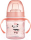 Миниатюра изображения товара Поильник Canpol Easy Start Exotic Animals / 35/207 (120мл, розовый)