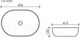 Миниатюра изображения товара Умывальник Ceramica Nova Element CN5009