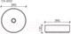 Миниатюра изображения товара Умывальник Ceramica Nova Element CN6022