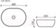 Миниатюра изображения товара Умывальник Ceramica Nova Element CN5010