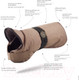 Миниатюра изображения товара Попона для животных HUNTER Coat Denali 45 / 62927 (серый/коричневый)