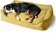 Миниатюра изображения товара Лежанка для животных HUNTER Sofa Eiby 100x70 / 68724 (желтый)
