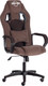 Миниатюра изображения товара Кресло геймерское Tetchair Driver флок/ткань (коричневый)