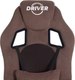 Миниатюра изображения товара Кресло геймерское Tetchair Driver флок/ткань (коричневый)