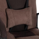 Миниатюра изображения товара Кресло геймерское Tetchair Driver флок/ткань (коричневый)