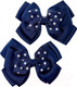 Миниатюра изображения товара Набор заколок для волос Bradex Банты В Горошек/ AS 1251 (синий)