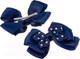 Миниатюра изображения товара Набор заколок для волос Bradex Банты В Горошек/ AS 1251 (синий)