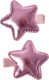 Миниатюра изображения товара Набор заколок для волос Bradex Звездочки / AS 1248 (розовый)