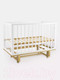 Миниатюра изображения товара Детская кроватка Rant Indy / 766 (Cloud White)