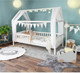 Миниатюра изображения товара Стилизованная кровать детская Dipriz Д.7434.1 (белый)