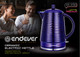 Миниатюра изображения товара Электрочайник Endever KR-470C (фиолетовый)