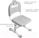 Миниатюра изображения товара Парта+стул Anatomica Avgusta с ящиком и подставкой (белый/голубой)