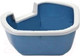 Миниатюра изображения товара Туалет-лоток Ferplast Dama / 72039099 (синий)