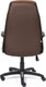 Миниатюра изображения товара Кресло офисное Tetchair Inter кожзам/флок/ткань (коричневый)