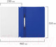 Миниатюра изображения товара Папка для бумаг Brauberg 220385 (синий)